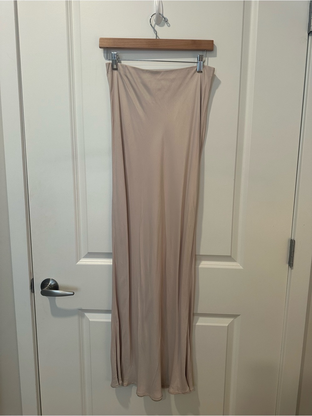 Anthropologie Pink Maxi Skirt Size Small